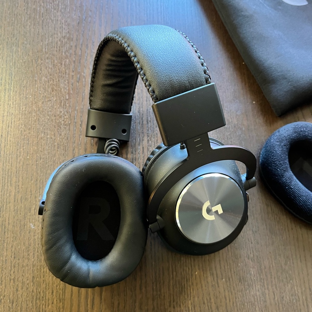 Logitech Over-Ear Headphones - Black and Silver - Picture 2 of 4